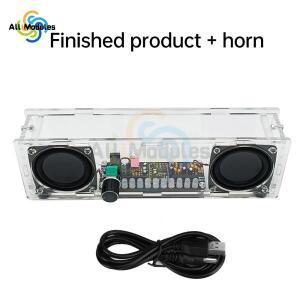 블루투스 스피커 키트 듀얼 채널 앰프 보드 모듈  기울어진 납땜 DIY 프로젝트 Dc5V 5W Pam8406
