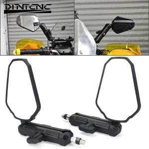 BMW 호환 R1250GS ADV S1000XR 360 도 회전 접이식 조정 가능 백미러 바이크 오토바이 유리 F850GS F800