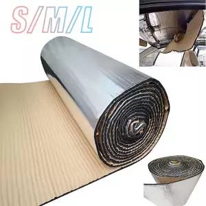 은박보온재 발포지 수도 5/10mm 자가 접착 알루미늄 호일 단열재 자동차용 방음 방열 패드 엔진 후드 도어