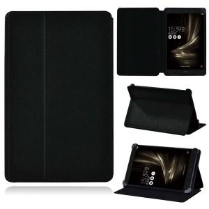 Asus ZenPad 7.0 인치8.0인치 10 인치/3S Z500M 9.7인치/S Z580 용 태블릿 케이스 접이식 퓨어 블랙 PU 가