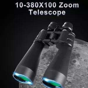필드스코프 망원경 10380X100 쌍안경 장거리 단안경 관광용 전문가용 BAK4 HD Telescope
