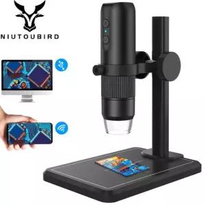 미니현미경 디지털 현미경 USB PC 내시경 카메라 납땜 LED 스마트폰 휴대폰 1600 블랙 1000X