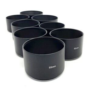 카메라부품 40 5MM 46MM 52MM 62MM 58MM 77MM 카메라 FUJIFILM 72MM 금속 49MM 55MM 67MM 후드