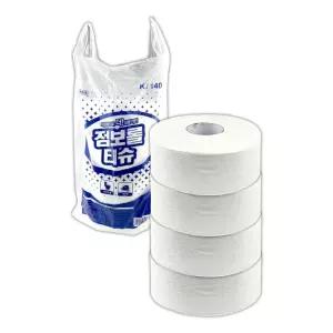 휴지 화장지 화장실 엠보싱 업소용 대량 O 2겹 140m - [mB758B4]