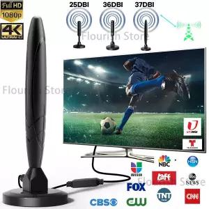 dmb안테나 4K/1080P HD 디지털 TV 안테나 마그네틱 베이스 4800 마일 VHF UHF 증폭 DVB-T2 HDTV용