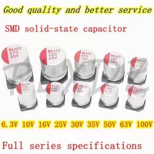 10개 16V 25V 35V 50V 63V 전해 220UF 820 1000UF 100UF 25V47UF 6 3X5 8mm