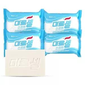 크리오 QVH362F1 마르셀 소프트 저자극 세탁 빨래 비누 230g 4개입