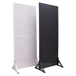 철제 타공 파티션 홀더 책장 단면 150cm 철판 높이100cm 보드 화이트 93x200 72x40x135CM 설치 가로40