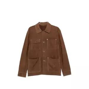 파울로페코라 스웨이드 멀티 포켓 코트 ZO21T2001181 TP453853180