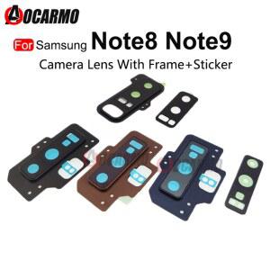 웹캠커버 카메라 가리개 삼성제품 호환 노트 NOTE8 NOTE9 후면 교체 유리 뒷면 부품 커버 프레임 스티커 홀더
