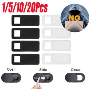 웹캠커버 카메라 가리개 120PCS 웹캠 보호 커버 ANTISPY 슬라이더 보호대 노트북 전화 스티커 정보