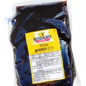 코다노 블랙페퍼소스 2kg 업소용소스
