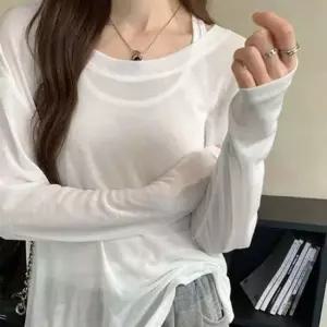 민소매 긴팔 티셔츠 세트 여름 레이어드 코디