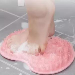 바디브러쉬 촘촘 풋브러쉬 실리콘 발닦이 세척매트