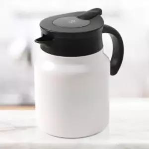이중진공보온포트 티웨어 온도표시 (화이트)보냉포트 보온주전자(900ml)