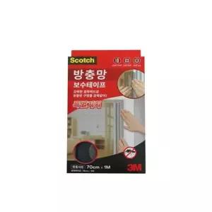 3M 방충망 보수테이프 70cm x 1M 1매입 모기장 방충망보수