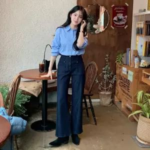 클라비스 [신상 베스트] [스판데님] 포켓 와이드핏_CVTJG1202N