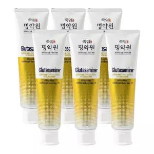 죽염 명약원 프리미엄 잇몸 시린이 케어 글루타사민 치약X6개