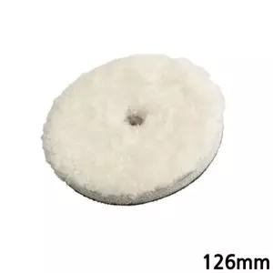 폴리싱패드 126mm 짧은 코흐케미 광택 양모패드