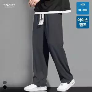 [마우나케아]텐제로 여름 남성 아이스 실크 플리츠 와이드팬츠 여름바지 Bon-2707
