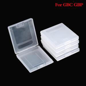 1/5개 투명 게임 보관함 카드 방진 커버 케이스 보호 박스 게임보이 컬러 포켓 GBC GBP 용