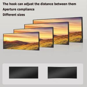 14-42인치 LED LCD 플라즈마 평면/곡선 TV용  벽걸이 고정   200X200 범용 브래킷