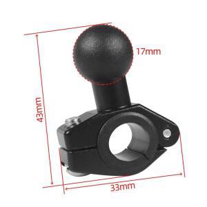바이크 오토바이 핸들바 백미러 볼 클램프베이스 어댑터 DJI OSMO360 카메라 용 Go프로 17mm/25mm 1인치 헤