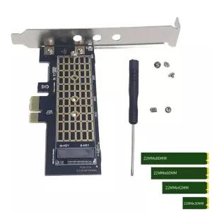 M.2 NVMe SSD to PCIe 3.0 X1 어댑터 카드 8Gbps M-Key 확장 하드 드라이브 PC용