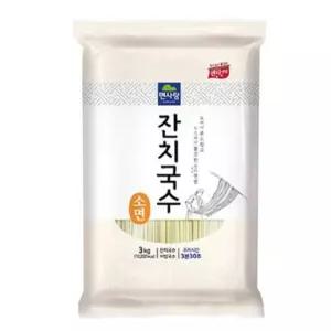 면사랑 잔치국수 소면 3kg  4개