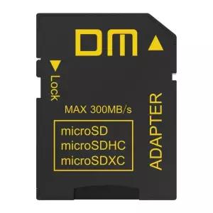 DM 어댑터 SD4.0 UHS-IImicroSD microSDHC microSDXC 전송 속도와 호환 가능 최대 300MB/s CCk02