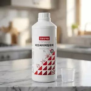 각종 해충 벌레 박멸 강력 퇴치약 비오 싸이퍼킬 유제 1L 정화조 모기유충 곱등이