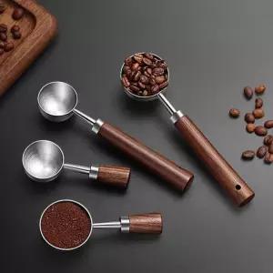 우드 계량 스푼 스쿱 40ml 스쿠퍼 숟가락 카페 핸들