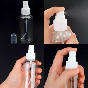120ml 스프레이형투명공병 안개분사형용기 휴대용탈취제통