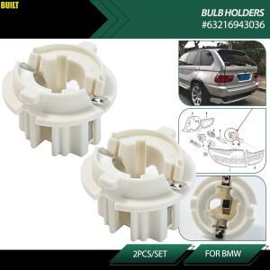 자동차 정지 브레이크 후미등 램프 베이스 전구 거치대 소켓 호환 63216943036 BMW X5 E53 E70 E65 E66 X3