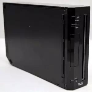 Wii (블랙) 교체 콘솔 전용 케이블 또는 액세서리 없음 (갱신)