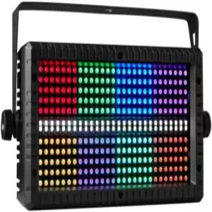 60W Mni LED 스트로브 RGB 3in 8 파티션 화이트 8000K 4 DMX 매우 밝은 DJ 워시 바 스테 조명 효과