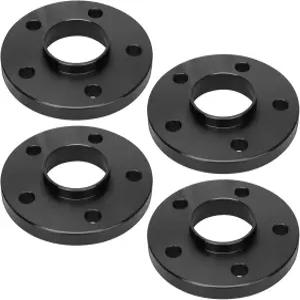 BRTEC 5x2mm 휠 스페이서 4pcs 5x2 스터드 두께 허브 보어 아우디 A4 올로드/A5/A6 메르세데스벤츠