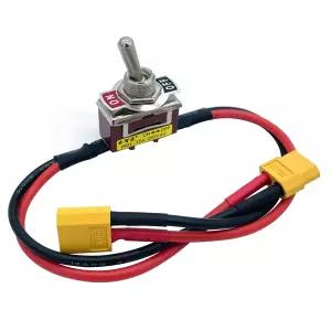 RC 모델 비행기 드론 자동차 ESC 배터리용 XT60 플러그가 장착된 대형 전류 온오프 전력 스위치
