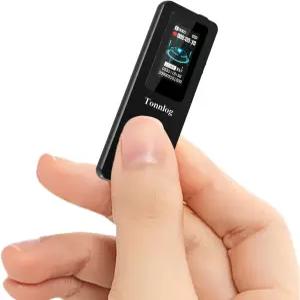 64GB 디지털 음성 기 기능이 있는 톤로그 536Kbps 활성화 강의 인터뷰 회의 수업을 위한 HD 노이즈 감소