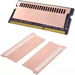 카고 노트북 메모리 히트싱크 키트 구리 사전 적용 열전도성 접착 테이프 RAM DDR5 SOM 냉각용 쿨러 패드