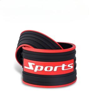 1pc 90cm x 7cmports 자동차 SUV 트렁크 i-Collision Pvc 고무 스트립 방수 범퍼 장식 스티커 먼지에 강한