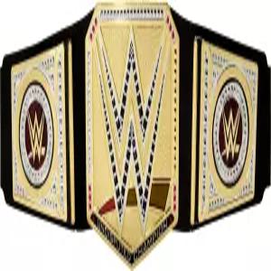 마텔 WWE 챔피언십 틀 부동의 롤플레이 및 튬 액세서리 착용 가능한 가죽 같은 벨트 3피트 이상