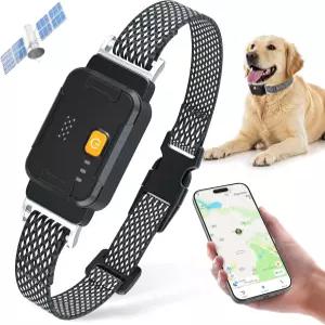 JEYOW 무선 반려견 울타리 스마트 트래커 칼라 AI GPS 및 행동 모니터링 가상 탈출 알림 방수 편안한