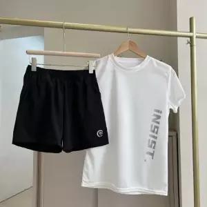 엘쏘 액티브 트레이닝 반팔 쇼츠 셋업