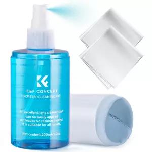 KF 컨셉 스크린 파이버 클리닝 천 2개 LCD LED DVD TV용 터치스크린 키트 스마트폰 노트북 태블릿 모니터