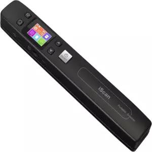 AUTENS 휴대용 핸드헬드 스캐너 6G SD 카드 A4 문서용 지팡이 사진 페 텍스트 영수증 책 최대 050DPI