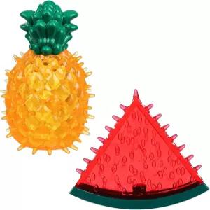 홈소굿 2pcs 반려견 쿨링 츄 여름 얼음 인터랙티브 모양