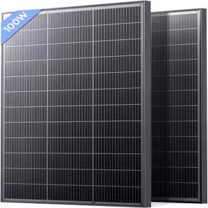 콜선 N형 6BB 미니 200와트 태양광 패널 2Pcs 컴팩트 2V 00W 25 고효율 단결정 PV 모듈 RV 밴 마린 옥상