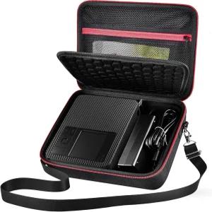 SELPHY CP500/CP300/CP200 무선 컴팩트 포토 프린터 및 컬러 잉크 종이 세트/배터리 정리함 보관 가방