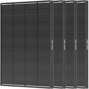 Renogy 800와트 섀도우 셰이딩 태양광 패널 N형 4PCS 200W 2볼트 6BB RV 해양 옥상 농장 배터리용 고효율